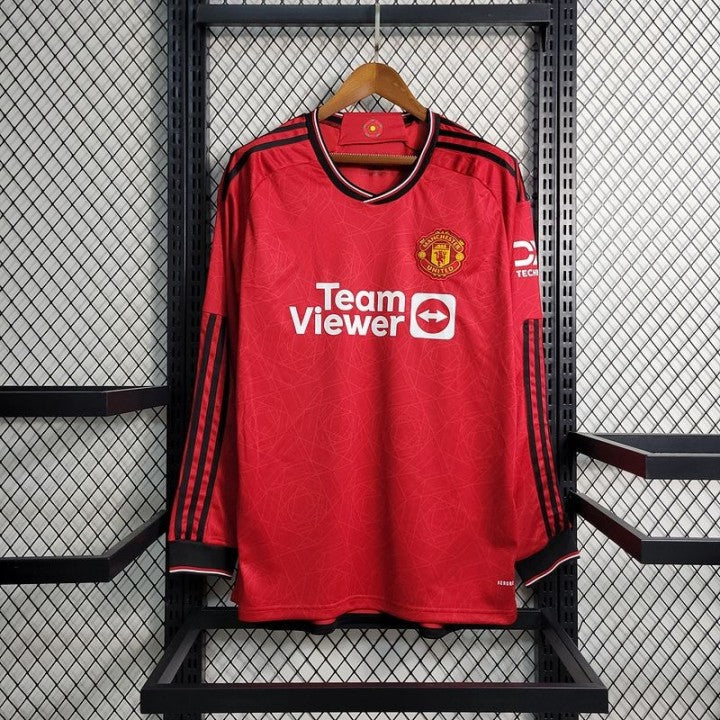 Manchester United 2023/24 Long Sleeved - Home Jersey