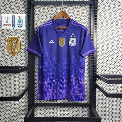 Argentina 2022 (3 Estrellas) - Camiseta Visitante