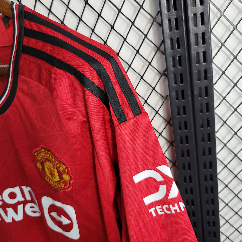 Manchester United 2023/24 Long Sleeved - Home Jersey